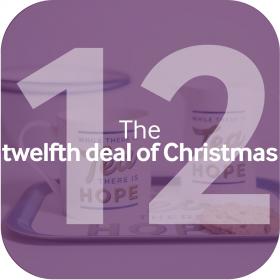 <span>On the 12th day of Christmas, savor a delightful 20% off the entire 'While There is Tea There is Hope' range, adding a touch of elegance to your festive celebrations!<br /><br /><a href="https://shop.iwm.org.uk/c/1695/12-deals-of-christmas">12 Deals of Christmas</a> </span>